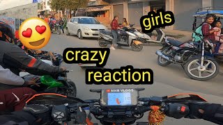 Crazy public reaction 🔥😍 on superbike 😎