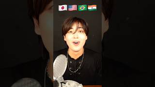 ICE VS CRUSHER 世界のかき氷食べ比べ🍧🌏🤔💭 #shorts #asmr #challenge #bts #bts_normal