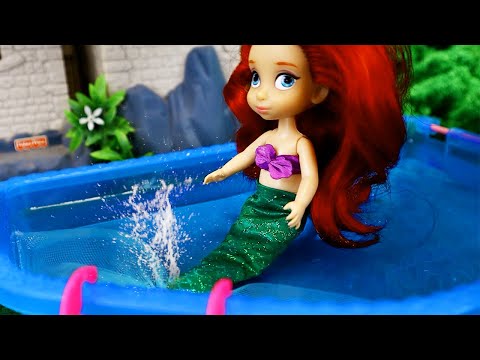 🧘‍♀️ The Juniors Turn Their Garden into a SPA 🍫💆‍♀️ Disney Princesses | Luna's Stories