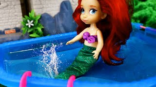 🧘‍♀️ The Juniors Turn Their Garden into a SPA 🍫💆‍♀️ Disney Princesses | Luna's Stories