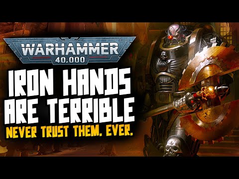 THE IRON HANDS ARE TERRIBLE! Do not trust them!