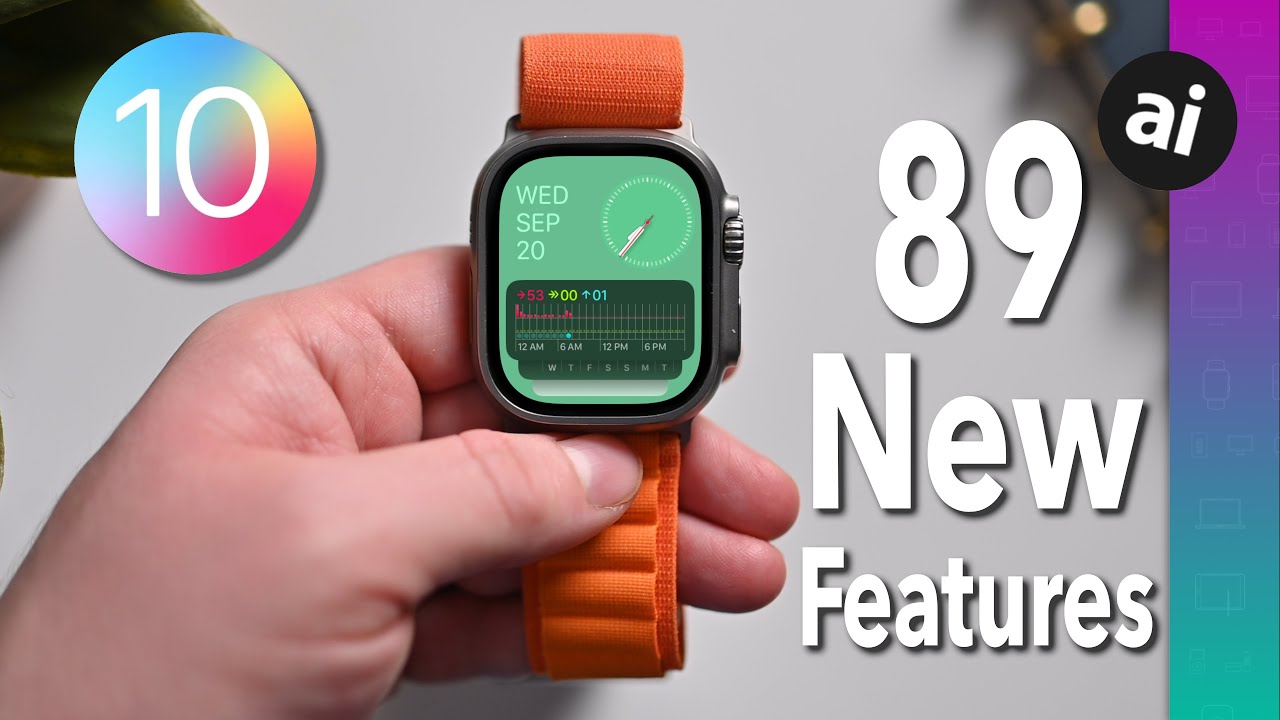 89 NEW Features in watchOS 10! EVERYTHING New for Apple Watch!