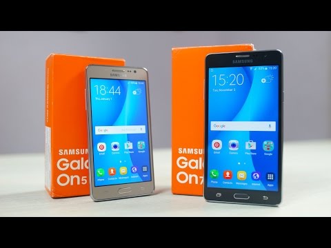 (ENGLISH) Samsung Galaxy ON5 & ON7 Unboxing!
