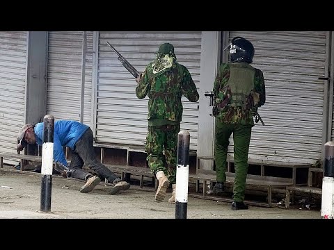 YouTube video thumbnail: Nairobi Hawker Shot at Close Range by Police Declared Brain Dead