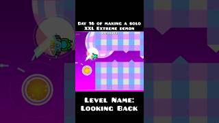 I sadly won't be able to make much progress for the next 2 weeks #geometrydash #gdlevel #day16