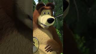 Я не грустный, я просто… 🙃🧸 #Shorts #машаимедведь #ДеньВаренья #MashaandtheBear #kids