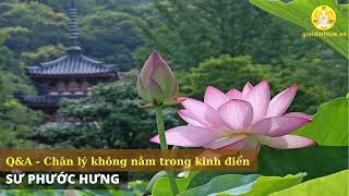 Q&A - Chân lý không nằm trong kinh điển