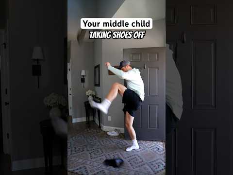 How your kids take shoes off