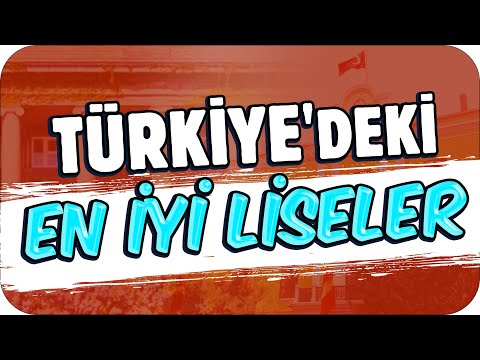 Türkiye'deki En İyi Liseler ✨ Hangi Liseyi Kazanmalıyım ❓💪🏻