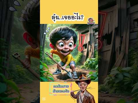 นักล่าสมบัติหลังบ้าน? | PalangPuan  #การ์ตูน #ตลก #สนุก #พากย์ไทย #cartoon