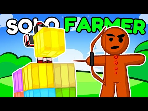 Solo Puedo Usar FARMERS (Granjas) en Toilet Tower Defense !! (Roblox)