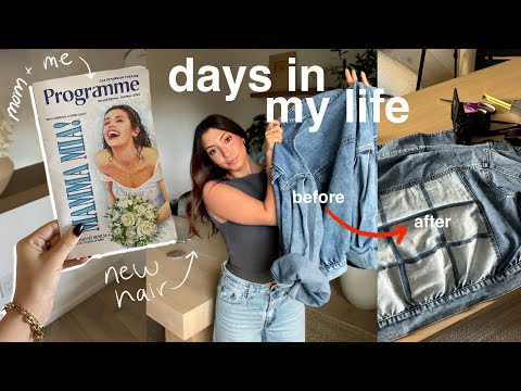 fall vlog! ERAS TOUR diy project, new hair & mother daughter date!