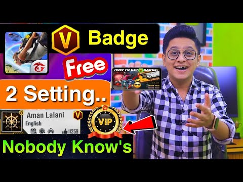 How to earn VIP V Badge in Free Fire || New Awesome Freefire Tutorial Tip