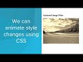 CSS Transitions and Interactions