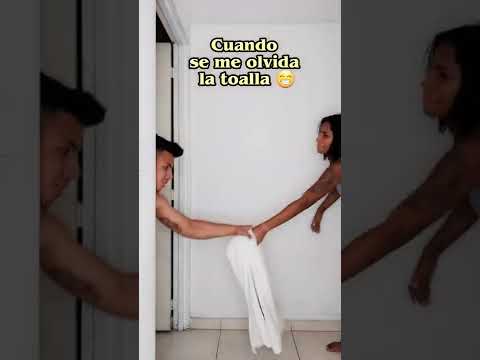 Cuando olvido la toalla ๐ #shorts #short #humor #suscribete