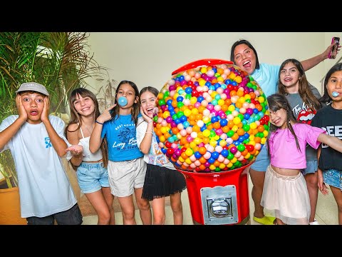 Ganhamos uma Máquina de chicletes GIGANTE!