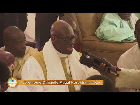 Magal Porokhane 2025 I Cérémonie officielle ; Serigne Bassirou Mbacké porokhane