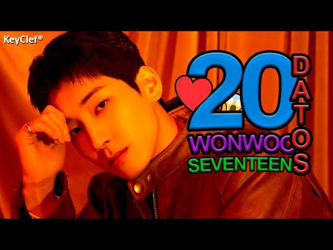 20 Curiosidades sobre WONWOO de SEVENTEEN que No Sabías | ¡La Última te Sorprenderá!