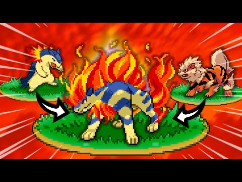 J'ai fini Pokémon INFINITE FUSION, mais en Monotype FEU !