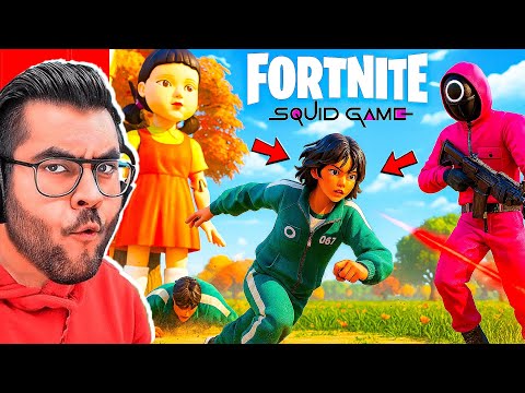 Playing SQUID GAMES Season 3 in FORTNITE 🎯 | Hitesh KS