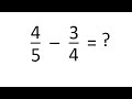 Subtracting Fractions and Equivalent Fractions
