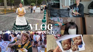 VLOG | vente a la mejor feria de España conmigo, vemos a mi sobri y últimas compras 🎡🌸✨
