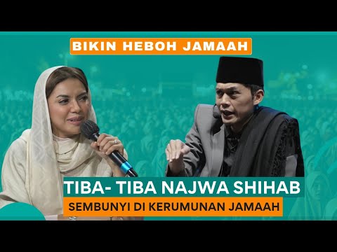 Gus iqdam terbaru HEBOH !! Najwa Shihab sembunyi dikerumunan jamaah