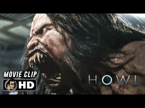 HOWL | Werewolf Attack On A Train (2015) Movie CLIP HD