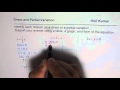 Direct and Partial Variation Concepts