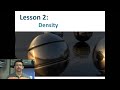 Density and Buoyancy Concepts