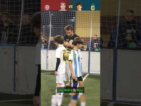 Shocking Moment With Messi And Luka Modrić ❤️🔥