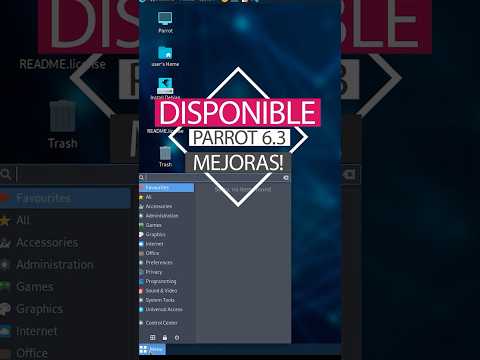 🚀Parrot OS 6.3 esta DISPONIBLE con Nuevas FUNCIONES