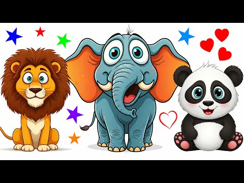 🦁🐘🐯 Amazing Animal Adventures! 🐧🐵🐼