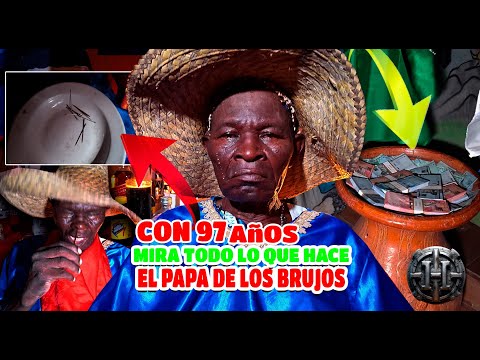 EL PAPA DE LOS BRUJO 97 AñOS TIENES QUE VER LO QUE HACE (SALIMOS CORRIENDO)