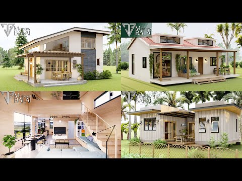 Best Affordable Small Farmhouse Designs below 100 sqms. with Floor Plans
