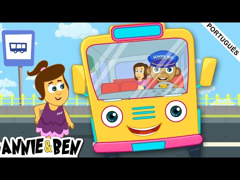 Rodas do ônibus 🚌🎶 | Wheel On The Bus | Annie e Ben #shorts