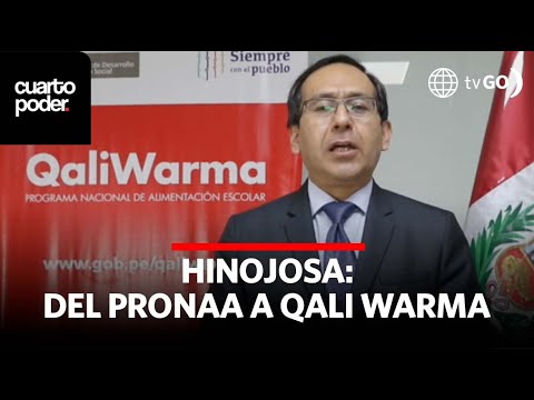 Fredy Hinojosa: Del PRONAA a Qali Warma | Cuarto Poder | Perú