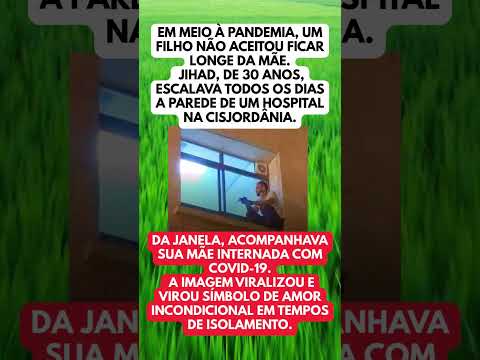 AMOR INCONDICIONAL filho escala hospital para ver a mãe ❤️ #shortsfeed #viralvideo #noticias