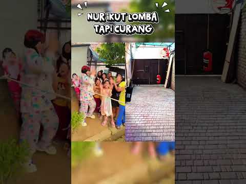 Nur ikut lomba tapi curang #asmr #satisfying #fyp