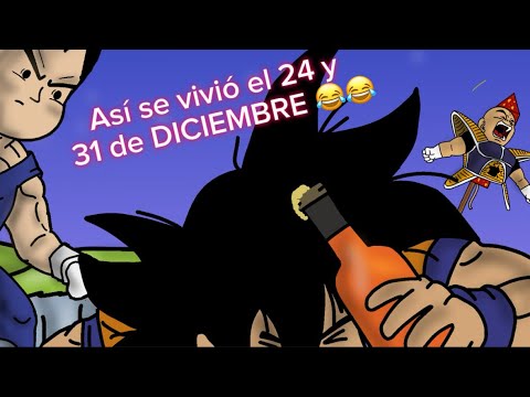 Dragón al en año nuevo y navidad Animado #animacion #dragonball  #comedia #risa #gracioso #humor