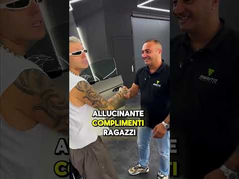 Lazza scioccato dal nuovo WRAP😱 della sua AUTO!🚗 RS Auto