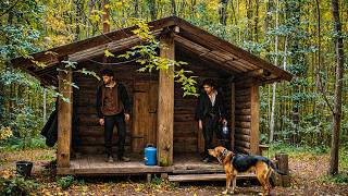 3 Days Alone in Siberian Taiga Cabin with My Dog Hugo