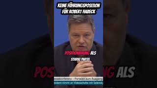 KEINE FÜHRUNGSPOSITION FÜR ROBERT HABECK! #habeck #diegrünen #wahlergebnis #rücktritt