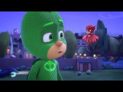 Giant Gekko Meets Tiny Owlette! | Cartoons for Kids | Full Episode | PJ Masks Videos