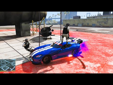 GTA 5 - BEST CAR + POLICE CHASE (BANSHEE GTS)