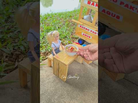 Agus jualan bakso #barbiejowo #shorts
