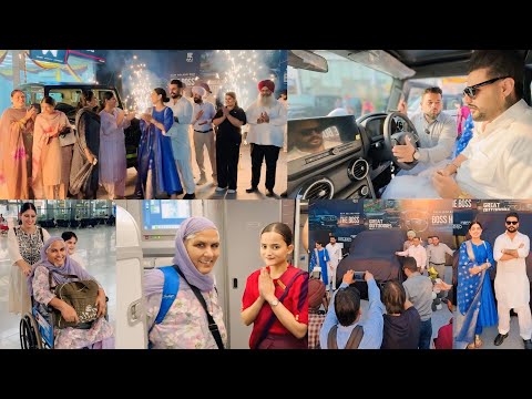 SASU MAA FIRST TIME FLIGHT EXPERIENCE | NEW 3 DOOR THAR AND BOLERO FINALLY REVEALED | INDER & KIRAT