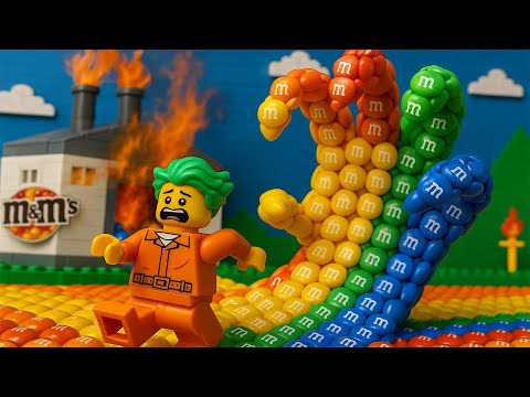 LEGO Version: Escape From The M&M Candy Factory