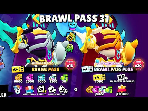 BRAWL PASS 31 ¡TÍTULO y TODAS LAS RECOMPENSAS!