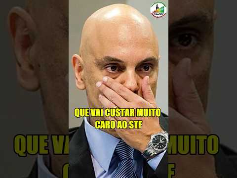 ALEXANDRE DE MORAES COMETE ERRO GRAVE #moraes #stf #bolsonaro